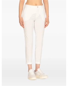 Брюки с прорезными карманами, белый Fay