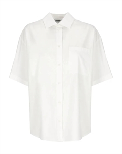 Рубашка с накладным карманом, белый Msgm