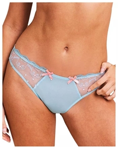 Женские бикини-трусики Beanie, синий Adore me