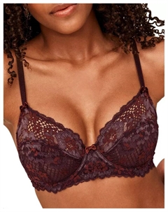 Женский бюстгальтер Cinthia без косточек с полной чашкой, коричневый Adore me