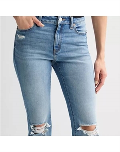 Джинсы-клеш с высокой талией для юниоров, цвет light So