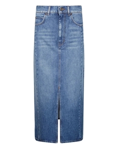 Юбка миди, синий Weekend max mara