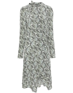 Платье миди Umaima с принтом, белый Isabel marant