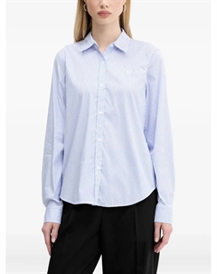 Полосатая рубашка на пуговицах, синий Hugo