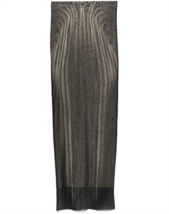Сетчатая юбка макси Spiral, черный Jean paul gaultier