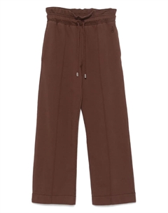 Спортивные брюки со сборками, коричневый Jw anderson