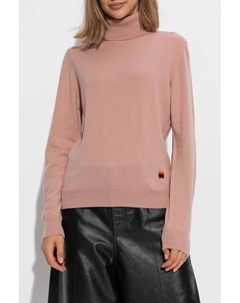 Кашемировый джемпер с высоким воротником, розовый Paul smith