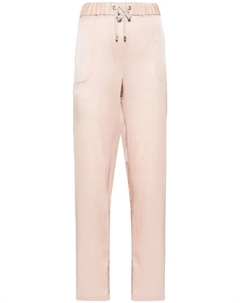 Спортивные брюки прямого кроя, розовый Lorena antoniazzi