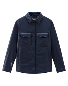 Утепленная куртка-рубашка, синий Woolrich