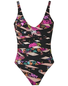 Купальник со вставками, синий Amir slama