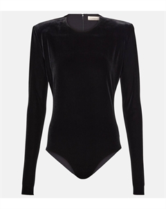 Бархатное боди, черный Alexandre vauthier
