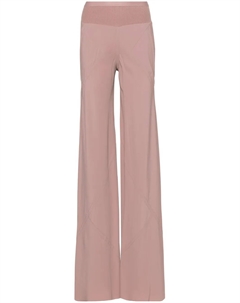 Расклешенные брюки Bias, розовый Rick owens