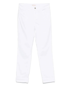 Брюки с логотипом, белый Liu jo