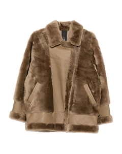 Куртка из овчины, коричневый Blancha