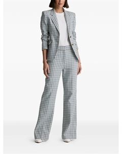 Блейзер Parker в ломаную клетку, синий St. john