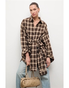 Рубашка, коричневый Answear lab