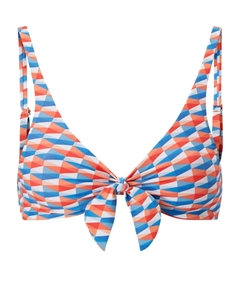 Топ бикини Apia с завязками спереди, синий Jimmy choo