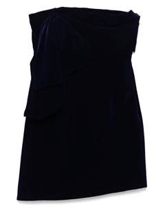 Платье мини с бантом, синий Givenchy