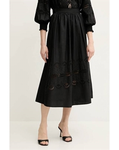 Хлопковая юбка, черный Liu jo