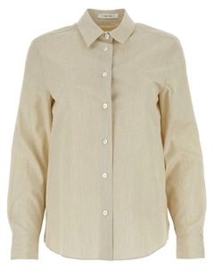 Рубашка в полоску, желтый The row