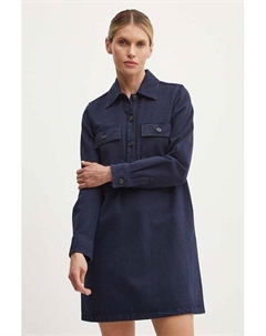 Джинсовое платье Robe Mia, темно-синий A.p.c.