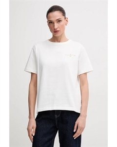 Хлопковая футболка, белый Gant