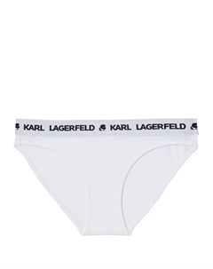 Трусы-брифы с логотипом, белый Karl lagerfeld