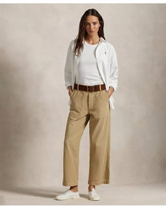 Женские брюки The Ricky Pants, коричневый/бежевый Polo ralph lauren