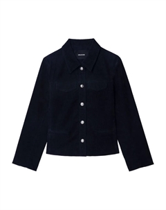 Вельветовая жакет Лиама, синий Zadig&voltaire