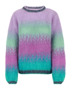 Свитер с эффектом омбре, фиолетовый Rose carmine