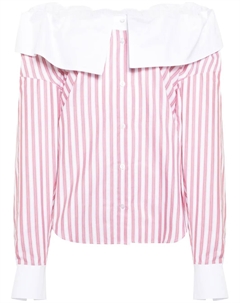 Рубашка Couture с открытыми плечами, красный Viktor&rolf