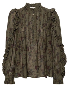 Блузка Timmy с оборками, зеленый Zadig&voltaire