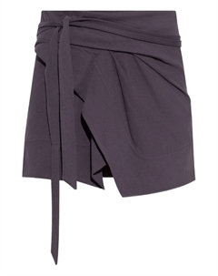 Юбка мини Berenice с запахом, фиолетовый Isabel marant