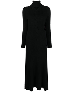 Платье макси с вырезами, черный Fabiana filippi