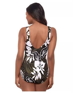 Женский цельный купальник Elle Dorado Escape с чашками на косточках, мультиколор Miraclesuit