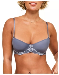 Женский бюстгальтер Missy без косточек и подкладки, серый Adore me