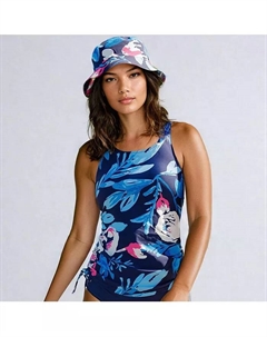 Женский топ-танкини Maya с съемными чашками, мультиколор Calypsa