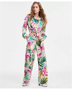 Женские брюки Ines с широкими штанинами, мультиколор Guess