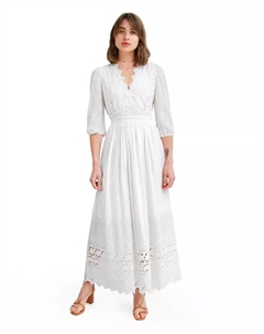Женское макси-платье All Eyes On Me, белый Belle & bloom