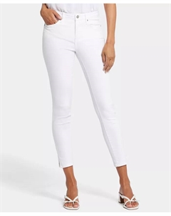 Женские узкие джинсы с заниженной посадкой Ami Skinny Ankle, белый Nydj