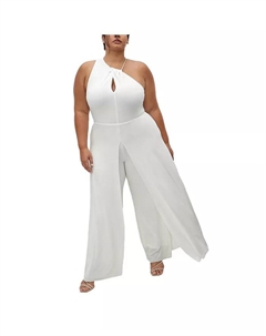 Комбинезон Karlee больших размеров, слоновая кость/кремовый City chic