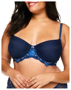 Женский бюстгальтер Missy без косточек и подкладки, синий Adore me