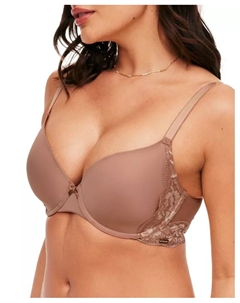 Женский бюстгальтер Paxton Contour с полной чашкой, коричневый/бежевый Adore me
