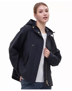 Женская водоотталкивающая куртка с капюшоном, синий Rokka&rolla