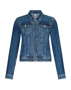 Джинсовая куртка на молнии, синий Liu jo