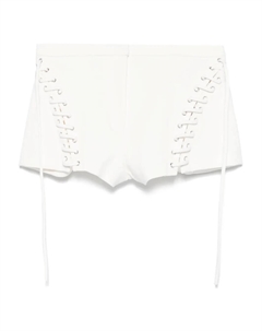 Шорты с люверсами, белый Blumarine