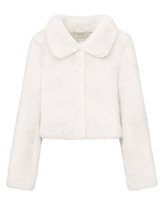 Укороченная шуба Triage из искусственного меха, белый Unreal fur