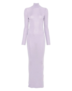 Платье тонкой вязки, фиолетовый Self-portrait