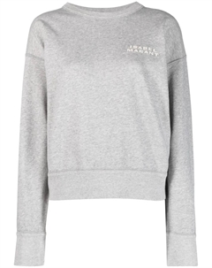 Толстовка Shad с вышитым логотипом, серый Isabel marant