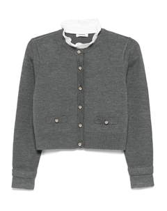 Вязаный кардиган, серый Sandro